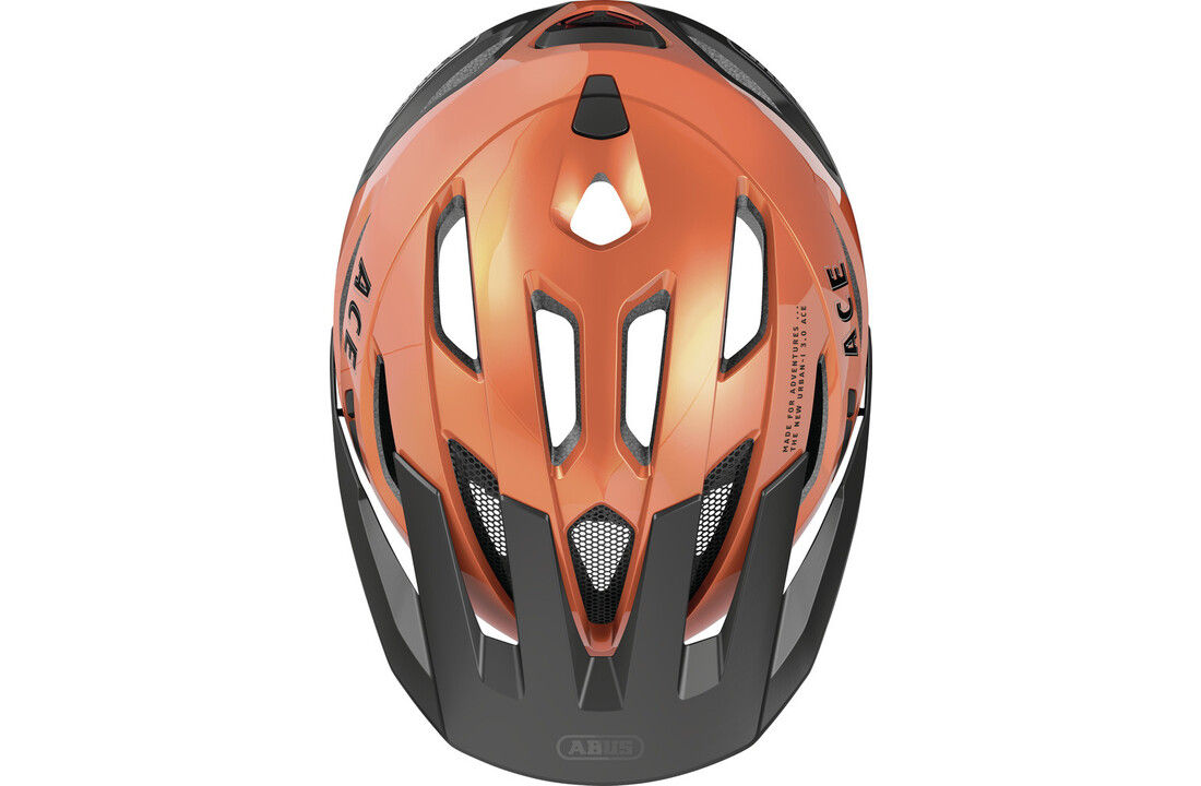 Abus Fietshelm Urban-I 3.0 ACE - Goldfish Orange