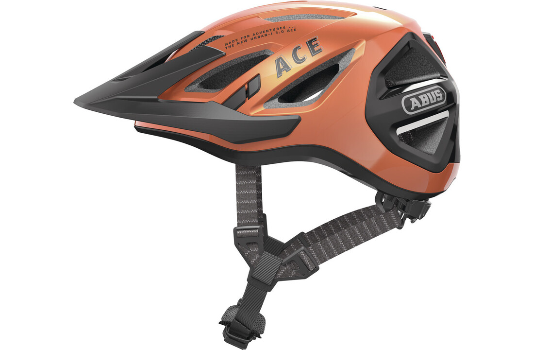 Abus Fietshelm Urban-I 3.0 ACE - Goldfish Orange