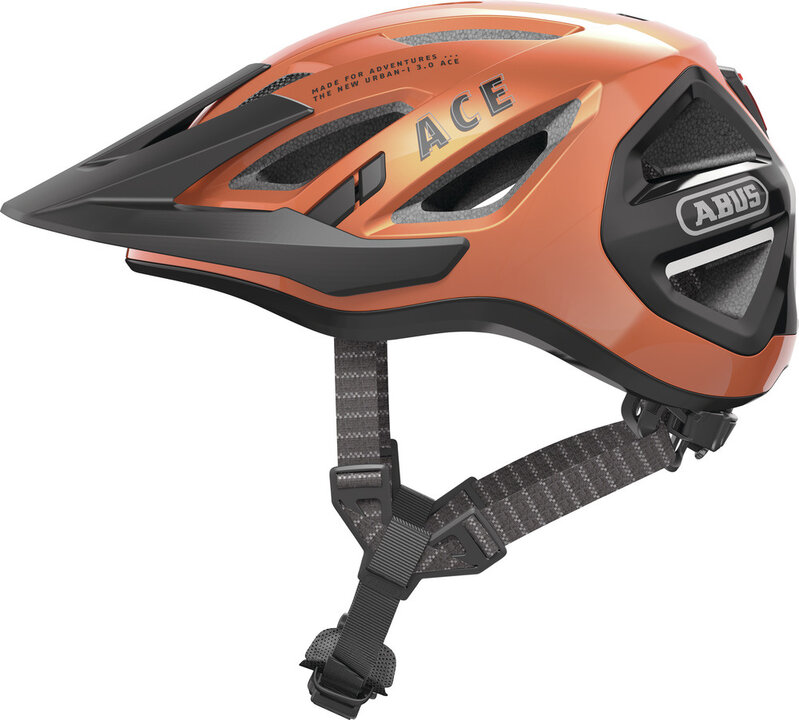 Abus Fietshelm Urban-I 3.0 ACE - Goldfish Orange