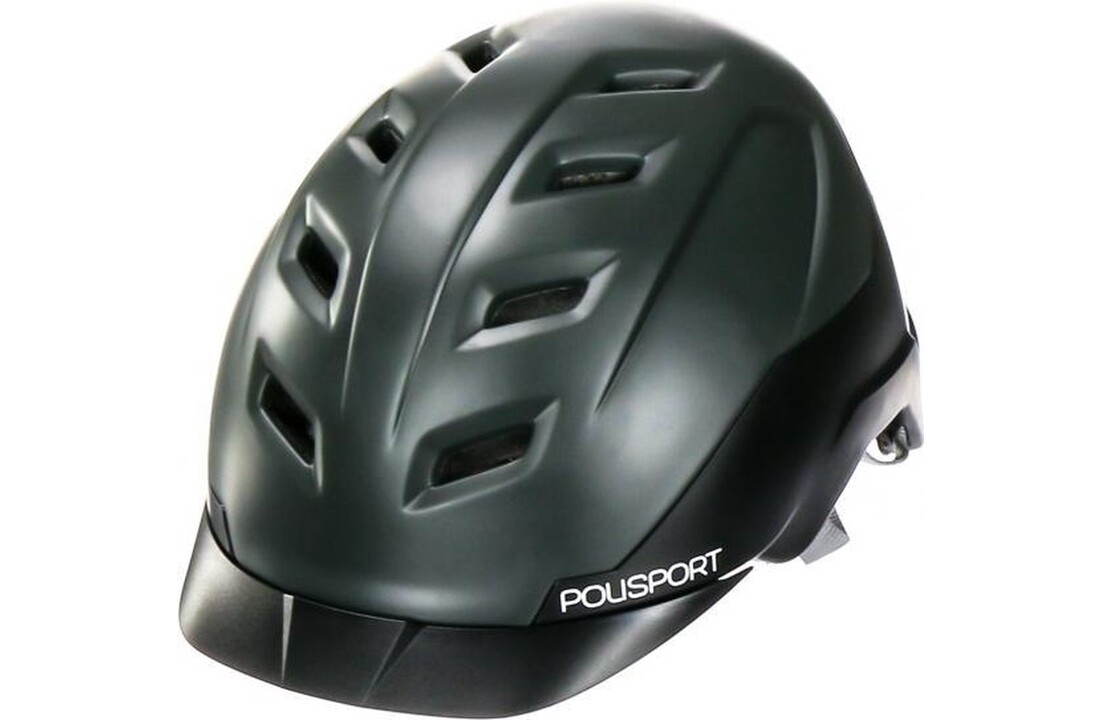 Polisport Speed Pedelec / Stads Fietshelm - Zwart - Unisex