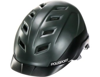 Polisport Speed Pedelec / Stads Fietshelm - Zwart - Unisex