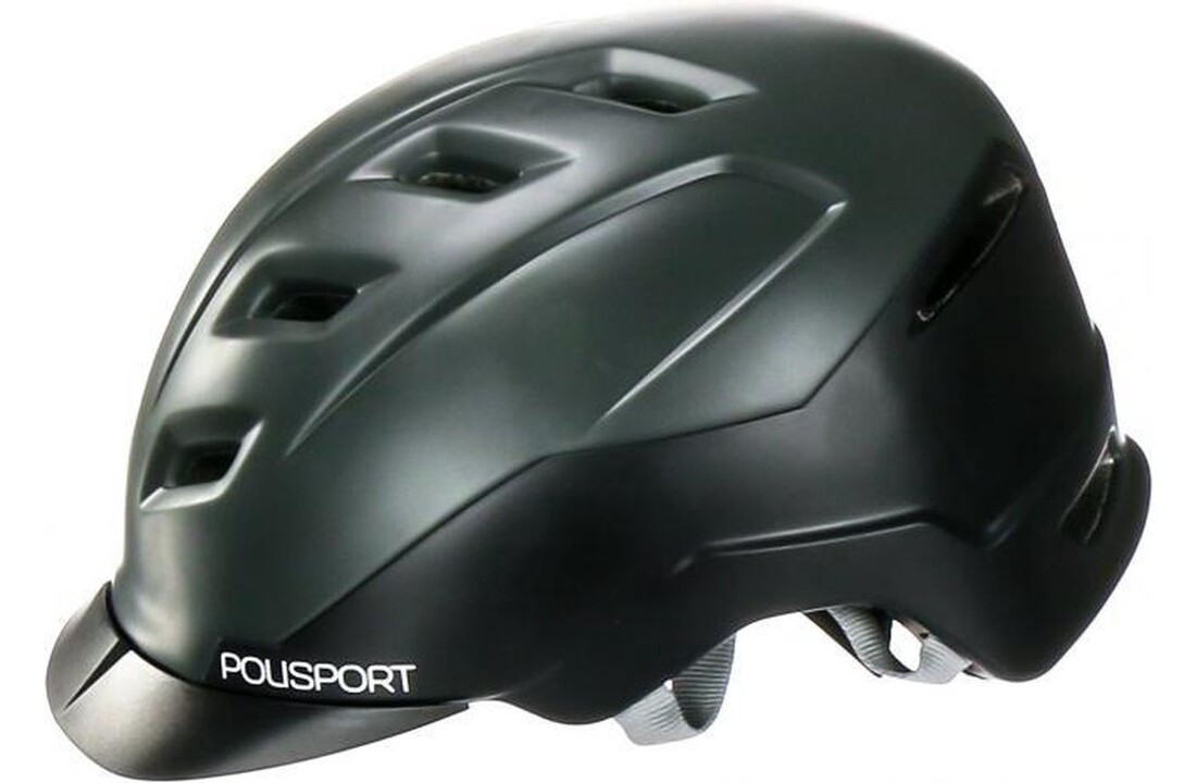 Polisport Speed Pedelec / Stads Fietshelm - Zwart - Unisex