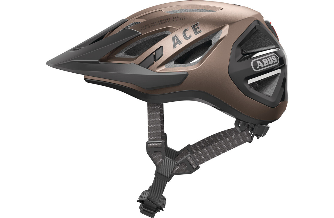 Abus Fietshelm Urban-I 3.0 ACE - Metallic Copper