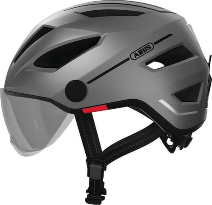 Abus Pedelec 2.0 ACE Fietshelm - Silver Edition