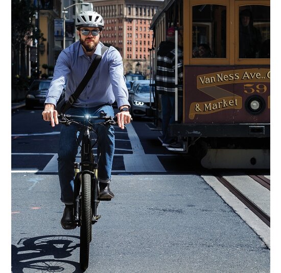 Abus Pedelec 2.0 Fietshelm - Silver Edition