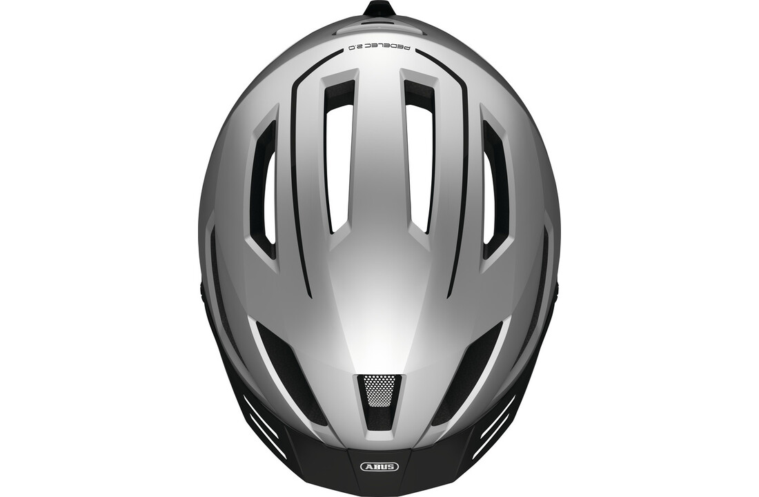 Abus Pedelec 2.0 Fietshelm - Silver Edition