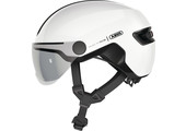 Abus Hud-Y ACE Fietshelm - Shiny White