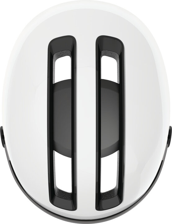 Abus Hud-Y ACE Fietshelm - Shiny White