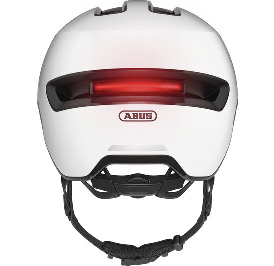 Abus Hud-Y ACE Fietshelm - Shiny White