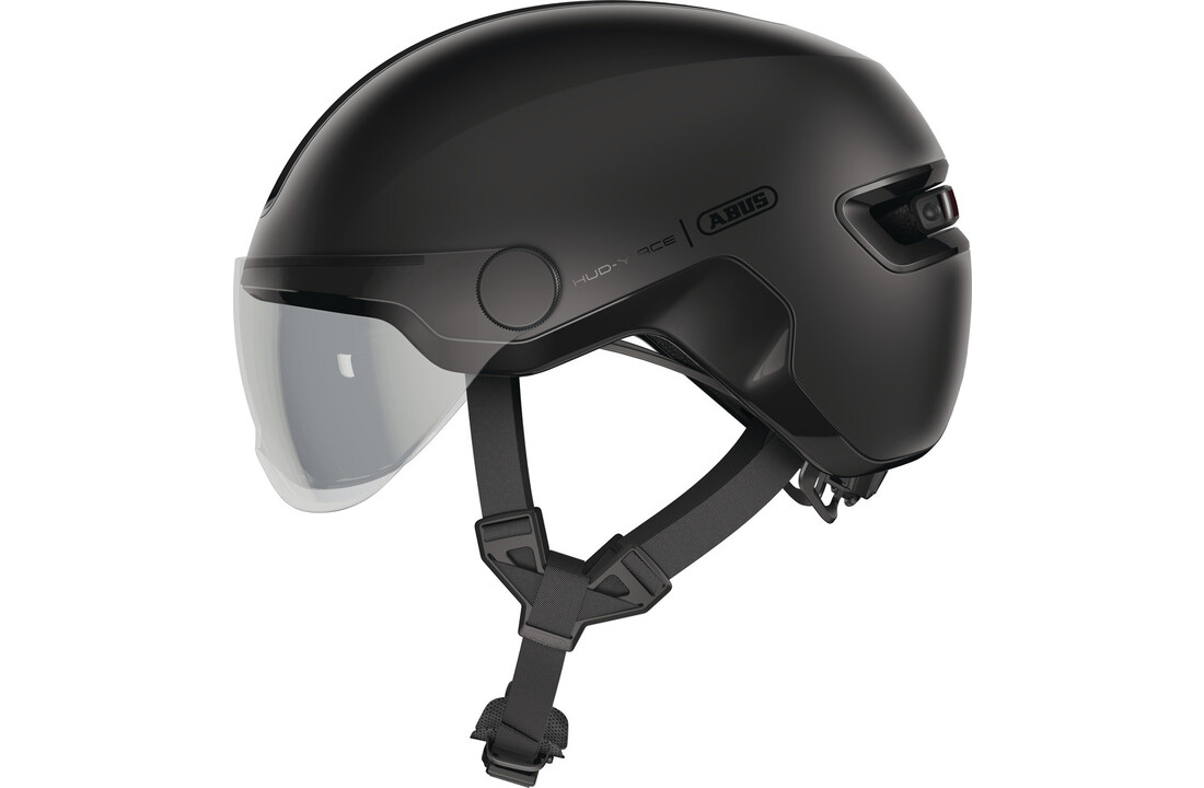 Abus Hud-Y ACE Fietshelm - Velvet Black