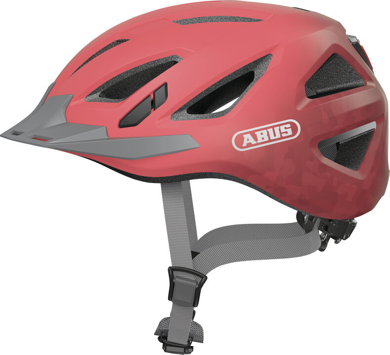 Abus Fietshelm Urban-I 3.0 - Living Coral
