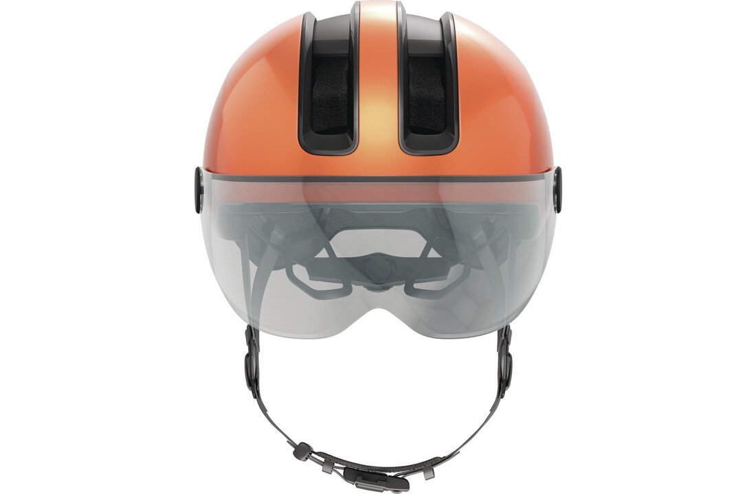 Abus Hud-Y ACE Fietshelm - Goldfish Orange