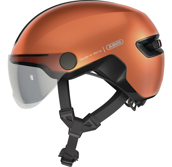 Abus Hud-Y ACE Fietshelm - Goldfish Orange