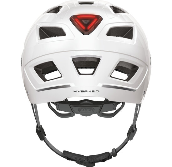 Abus Fietshelm Hyban 2.0 - Polar White