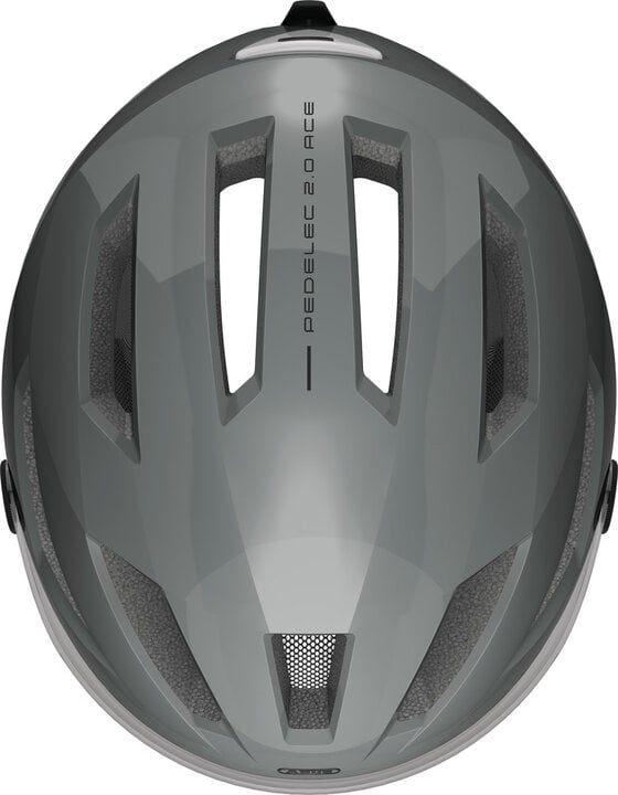Abus Pedelec 2.0 ACE Fietshelm - Race Grey