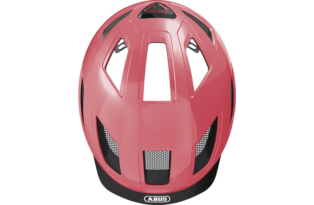 Abus Fietshelm Hyban 2.0 - Living Coral