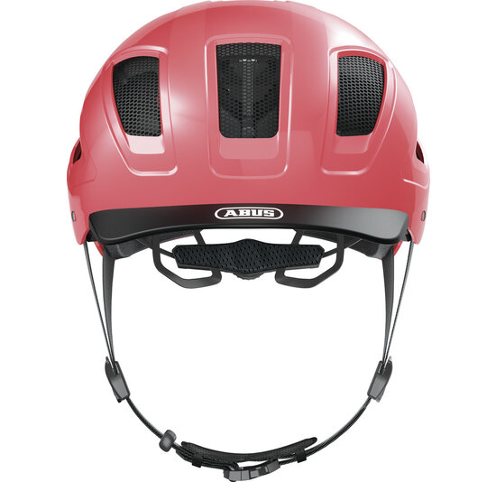 Abus Fietshelm Hyban 2.0 - Living Coral