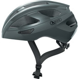 Abus Fietshelm Macator - Race Grey - Inclusief Afneembaar Vizier