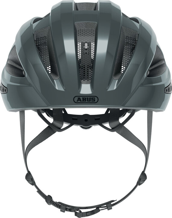 Abus Fietshelm Macator - Race Grey - Inclusief Afneembaar Vizier