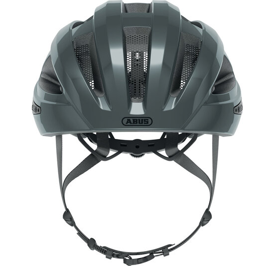 Abus Fietshelm Macator - Race Grey - Inclusief Afneembaar Vizier