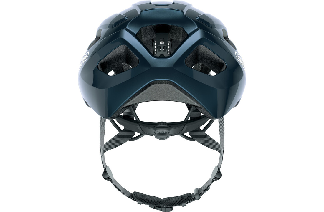 Abus Fietshelm Macator - Midnight Blue - Inclusief Afneembaar Vizier