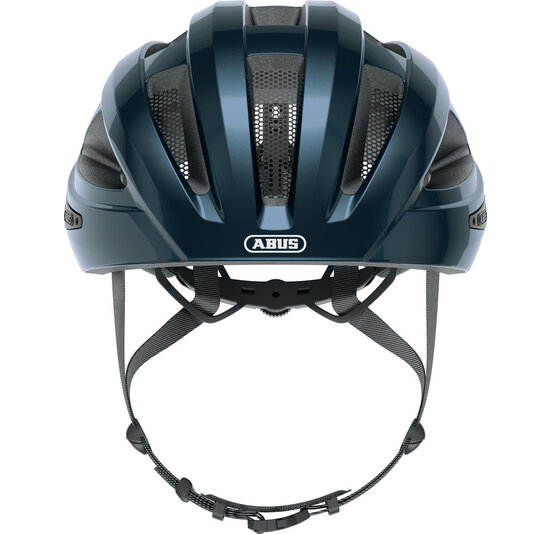 Abus Fietshelm Macator - Midnight Blue - Inclusief Afneembaar Vizier