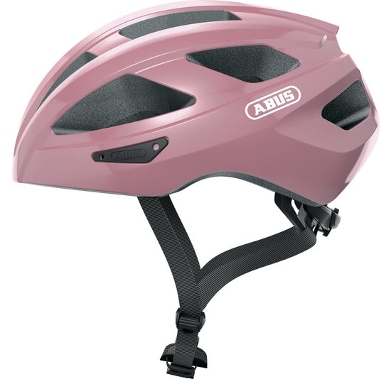 Abus Fietshelm Macator - Shiny Rose - Inclusief Afneembaar Vizier