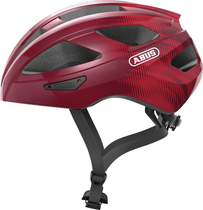 Abus Fietshelm Macator - Bordeaux Red