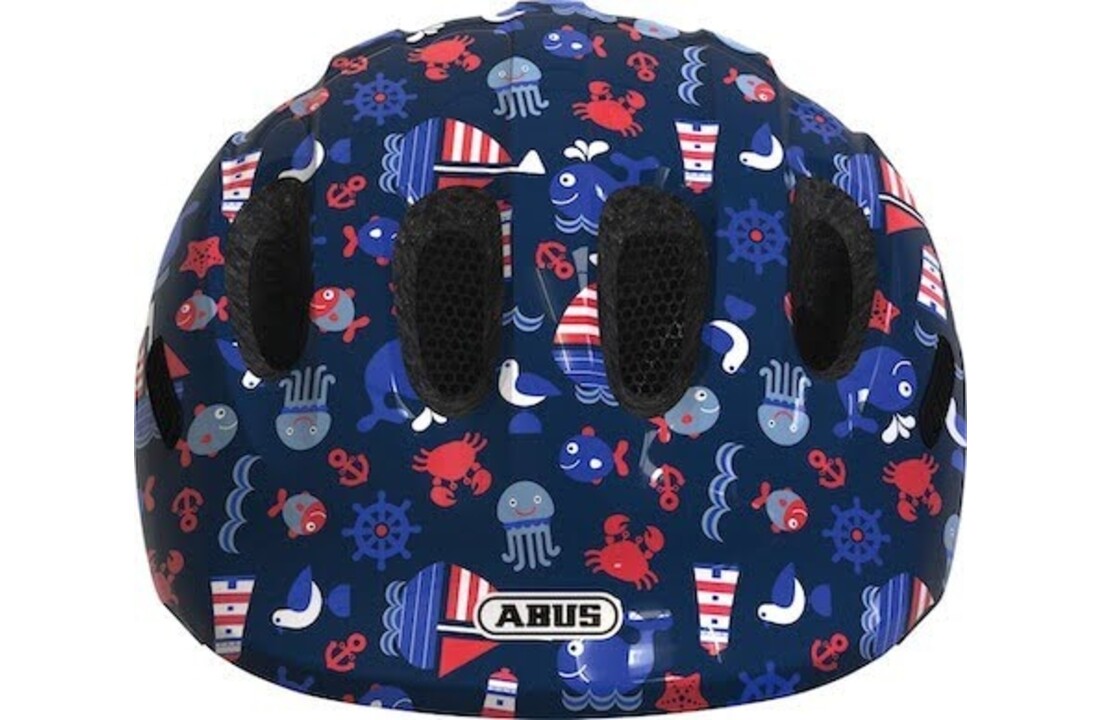 Abus Kinder Fietshelm Smiley 2.1 - Blue Maritim