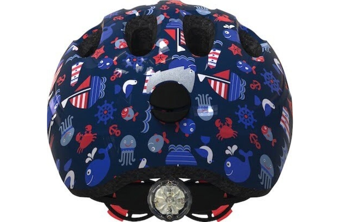 Abus Kinder Fietshelm Smiley 2.1 - Blue Maritim