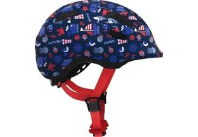 Abus Kinder Fietshelm Smiley 2.1 - Blue Maritim