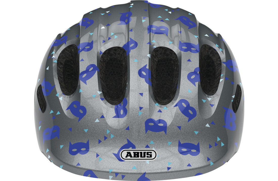 Abus Kinder Fietshelm Smiley 2.1 - Blue Mask