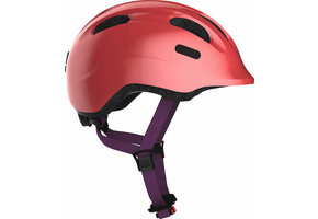 Abus Kinder Fietshelm Smiley 2.1 - Sparkling Peach