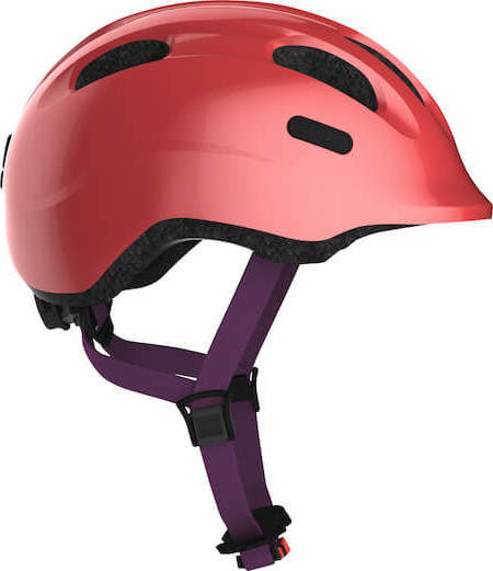 Abus Kinder Fietshelm Smiley 2.1 - Sparkling Peach