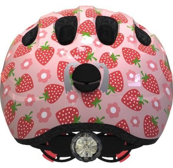 Abus Kinder Fietshelm Smiley 2.1 - Rose Strawberry