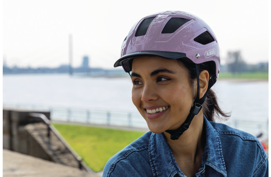 Abus Fietshelm Hyban 2.0 - Mellow Mauve