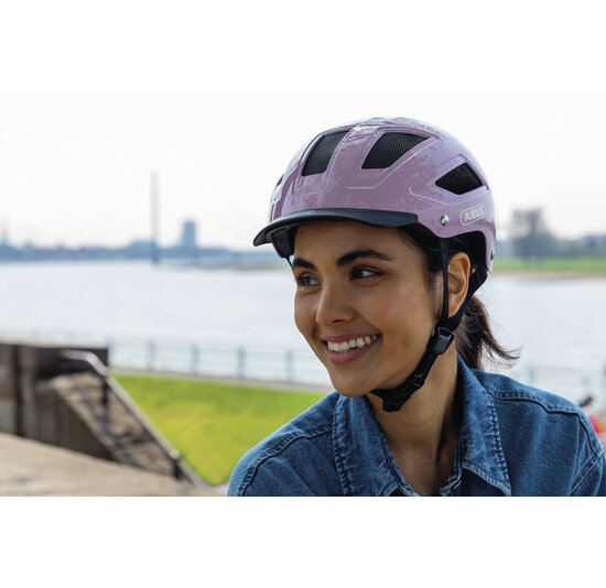 Abus Fietshelm Hyban 2.0 - Mellow Mauve