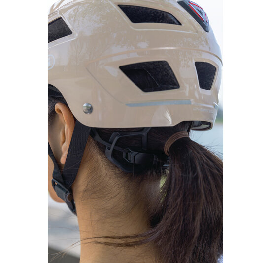 Abus Fietshelm Hyban 2.0 - Cannoli Cream