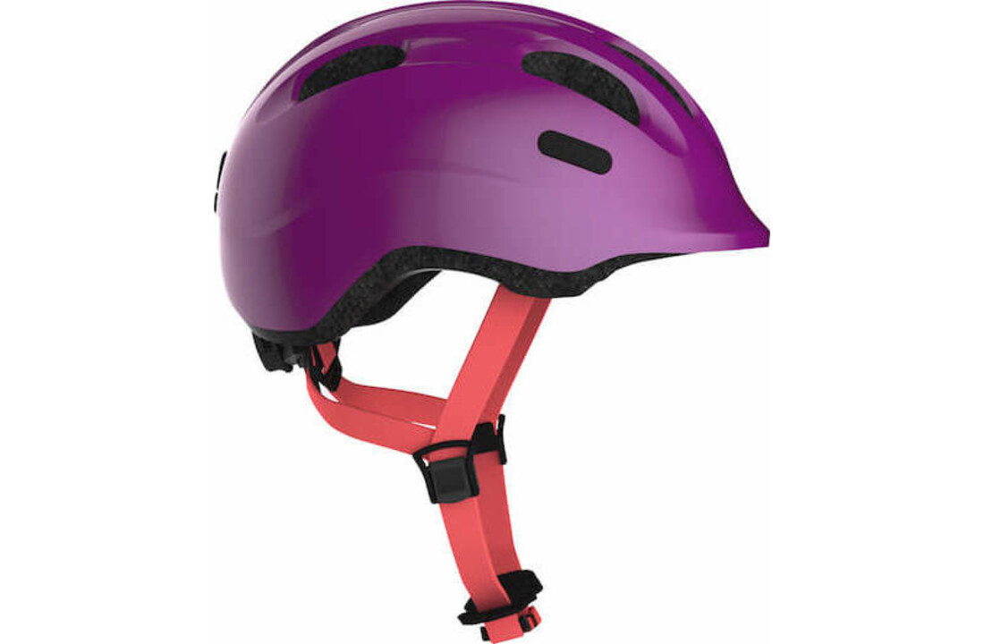 Abus Kinder Fietshelm Smiley 2.1 - Sparkling Plum