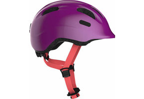 Abus Kinder Fietshelm Smiley 2.1 - Sparkling Plum
