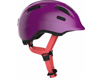 Abus Kinder Fietshelm Smiley 2.1 - Sparkling Plum