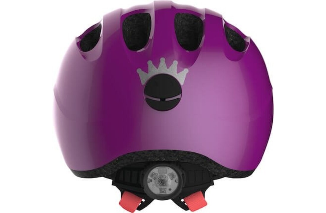 Abus Kinder Fietshelm Smiley 2.1 - Sparkling Plum