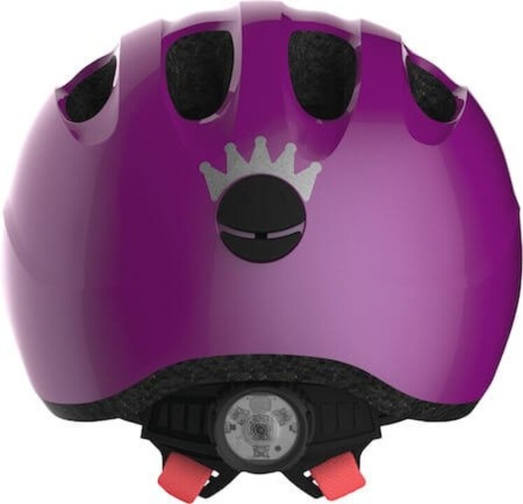 Abus Kinder Fietshelm Smiley 2.1 - Sparkling Plum
