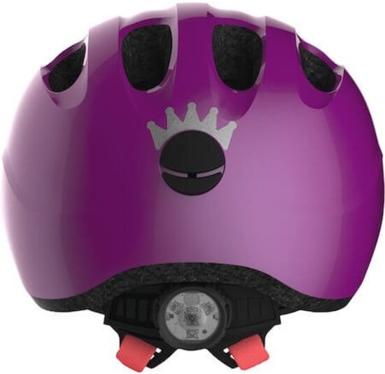 Abus Kinder Fietshelm Smiley 2.1 - Sparkling Plum