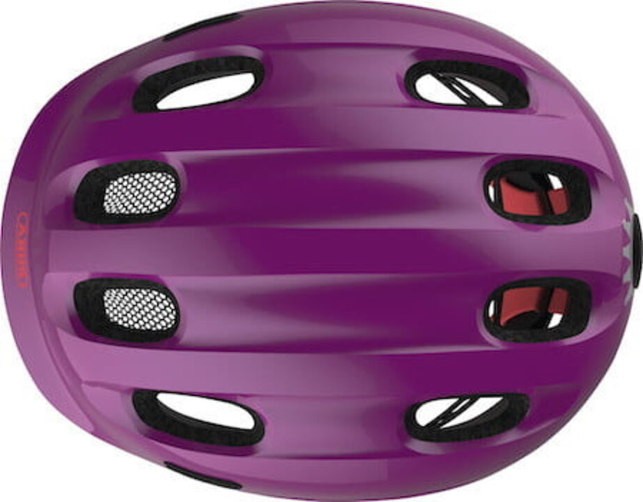 Abus Kinder Fietshelm Smiley 2.1 - Sparkling Plum