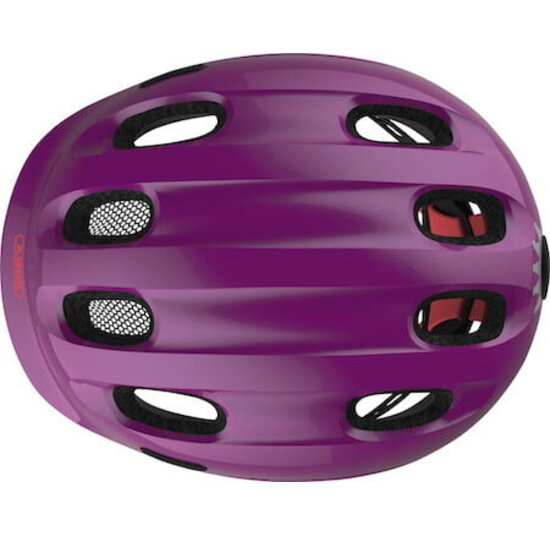 Abus Kinder Fietshelm Smiley 2.1 - Sparkling Plum