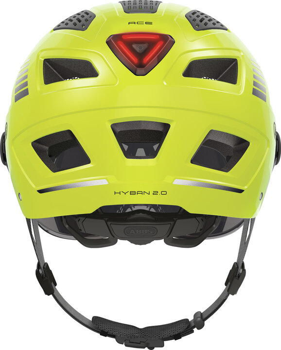 Abus Fietshelm Hyban 2.0 ACE - Signal Yellow