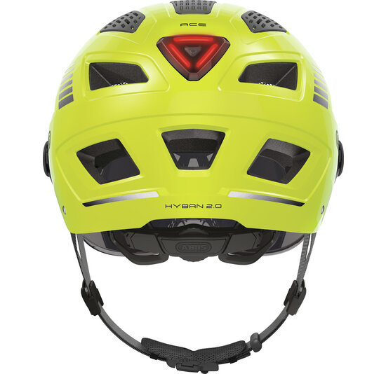 Abus Fietshelm Hyban 2.0 ACE - Signal Yellow