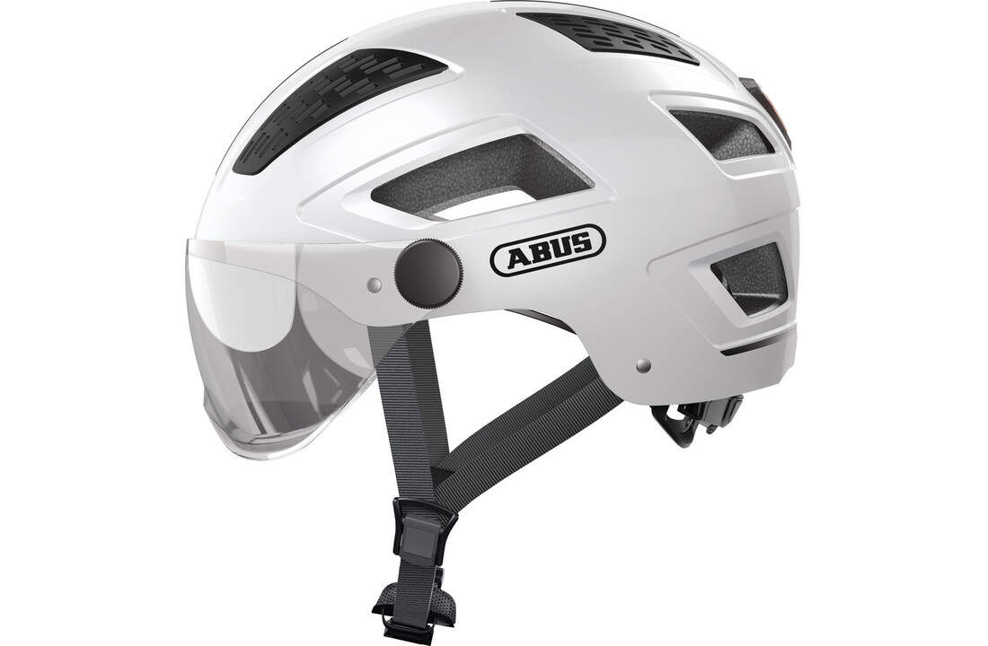 Abus Fietshelm Hyban 2.0 ACE - Polar White