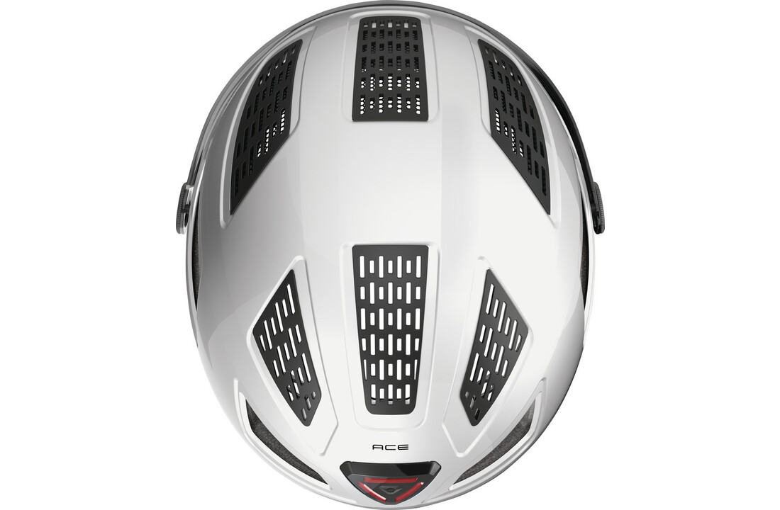 Abus Fietshelm Hyban 2.0 ACE - Polar White
